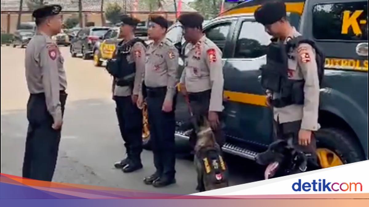 Pencarian Kaki Korban Mutilasi di Depok Menggunakan Anjing K9