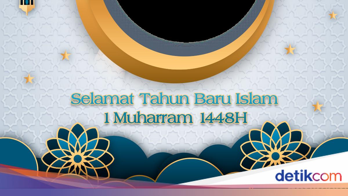 Ucapan dan Twibbon Menyambut Tahun Baru Islam 1 Muharam 1448 Hijriah