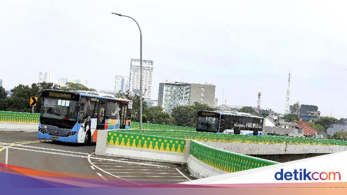 Modifikasi Rute TransJakarta untuk Sky Fun Run di Koridor 13