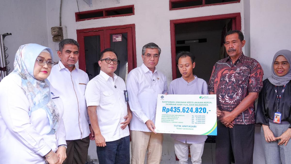 Ahli Waris Korban Kecelakaan Kereta Api di Bekasi Timur Menerima Santunan Jaminan Sosial Sebesar Rp 435 Juta