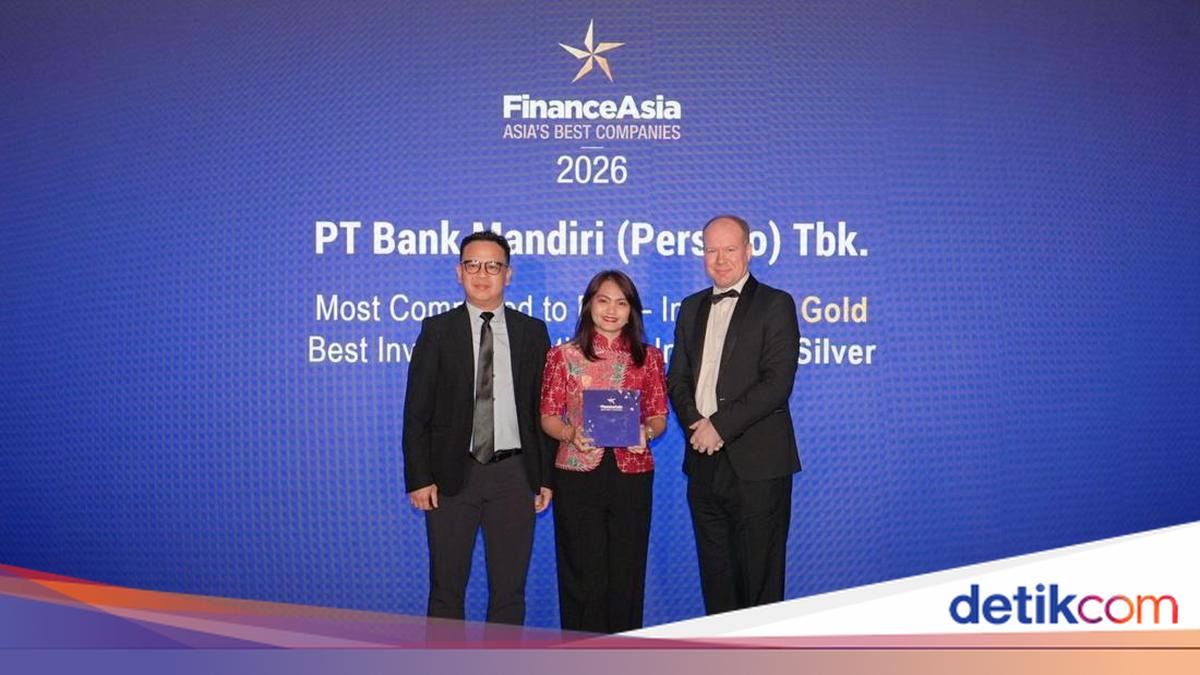 Bank Mandiri Terima Penghargaan Bergengsi FinanceAsia 2026