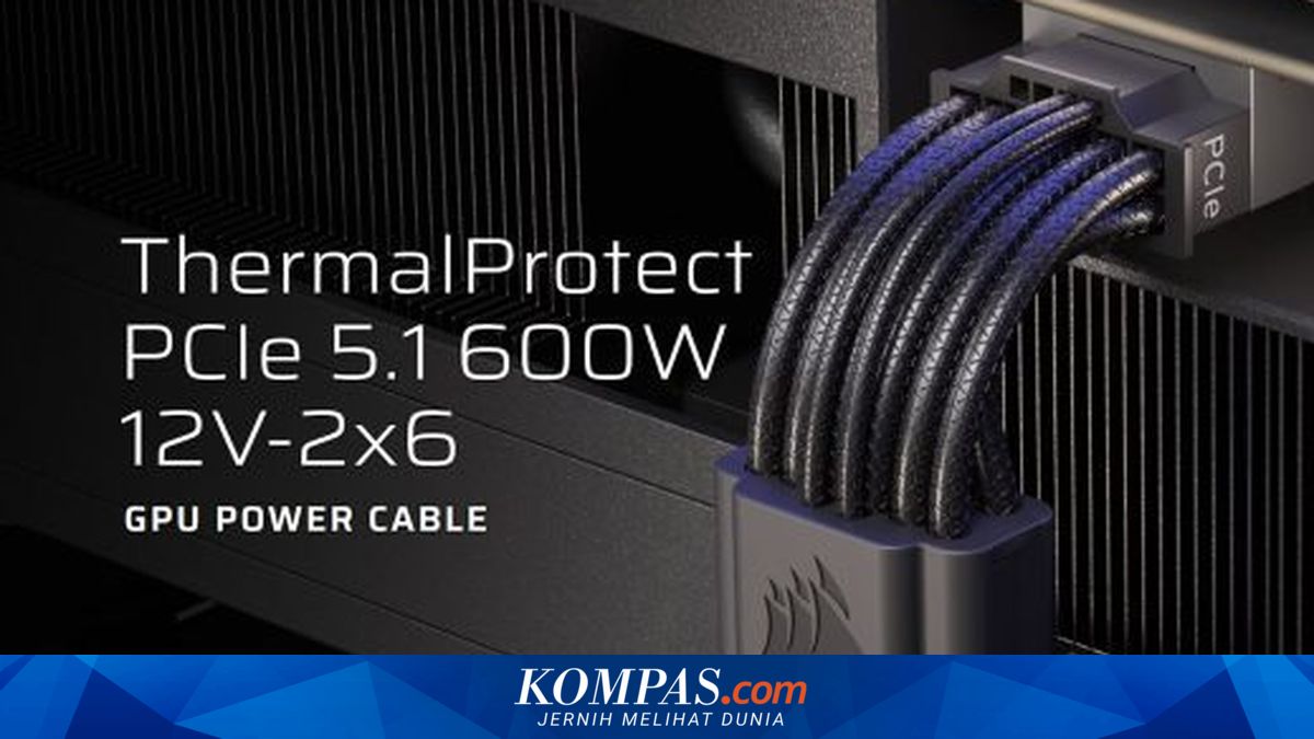 Corsair Luncurkan Kabel Daya GPU dengan Fitur Perlindungan Suhu