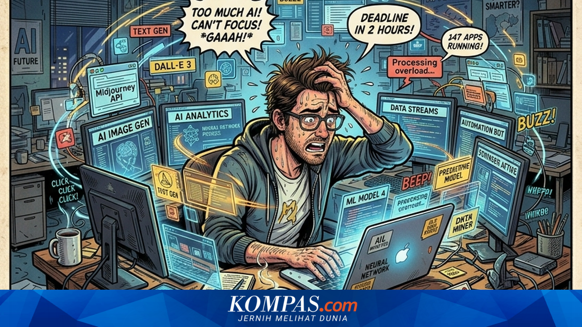 Kewaspadaan Terhadap Penggunaan AI yang Berlebihan: Dampak Stres Mental