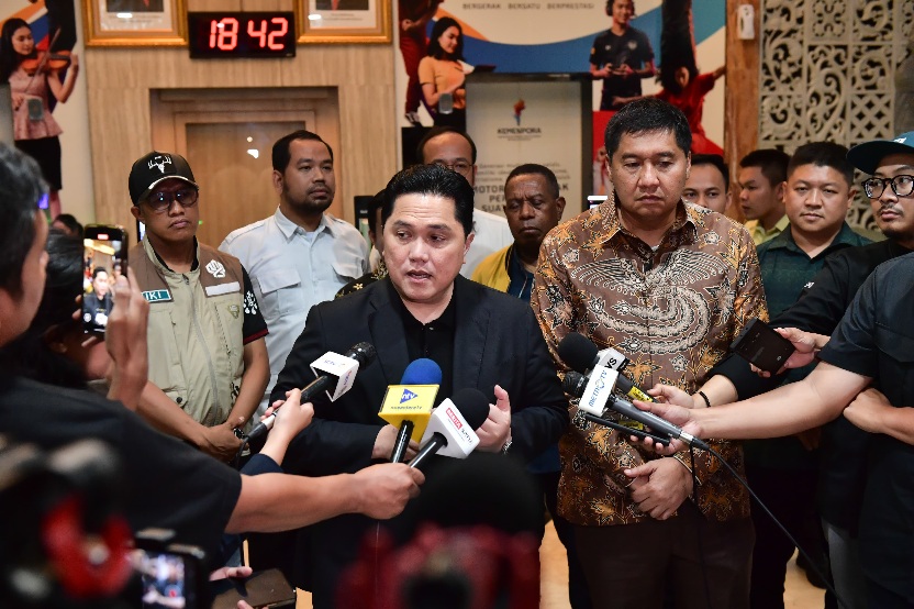 Kolaborasi Strategis: Menpora Erick Thohir dan Menteri PKP Bahas Piala Presiden 2026 serta Pengembangan Rumah Atlet