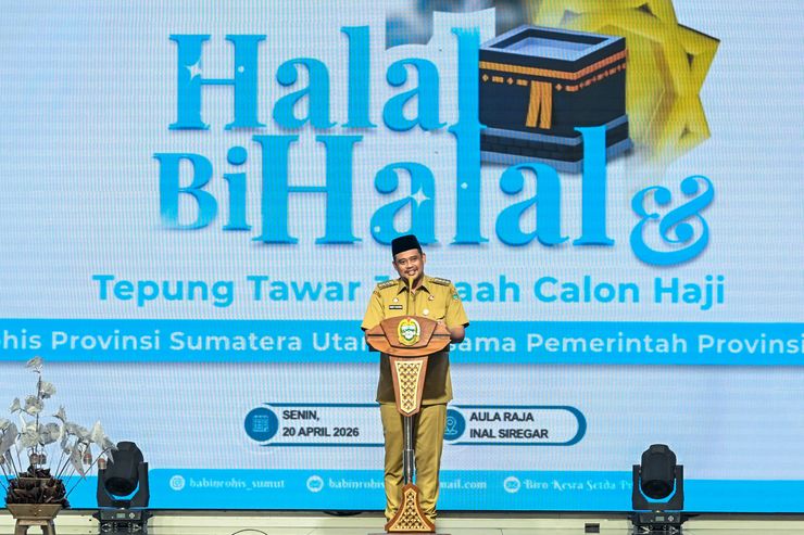 Bobby Nasution Kritik Kericuhan di Acara Halalbihalal di Kantor Gubernur