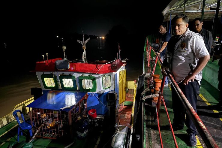 Dua Kapal Tanker Ditangkap di Perairan Banyuasin Diduga Selundupkan 82.000 Kiloliter Solar Ilegal