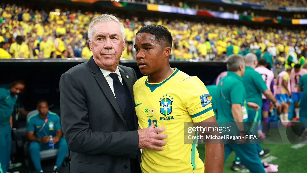 Endrick Mendukung Penuh Keputusan Ancelotti di Timnas Brasil