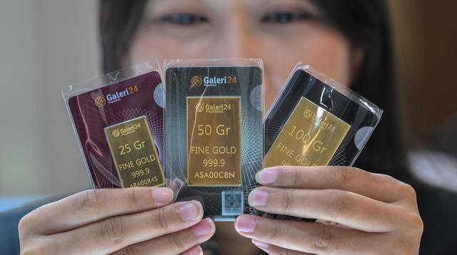 Harga Emas Antam Turun Signifikan pada 13 April 2026, Berikut Rincian Lengkapnya