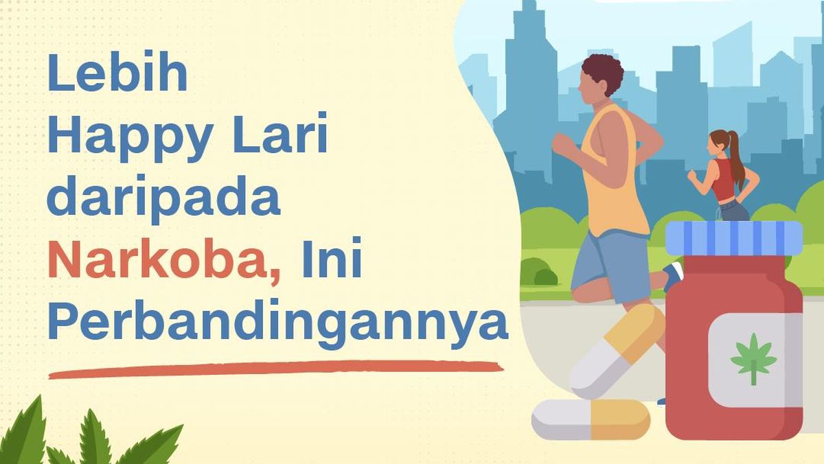Perbandingan Kebahagiaan: Berlari Lebih Menguntungkan daripada Narkoba