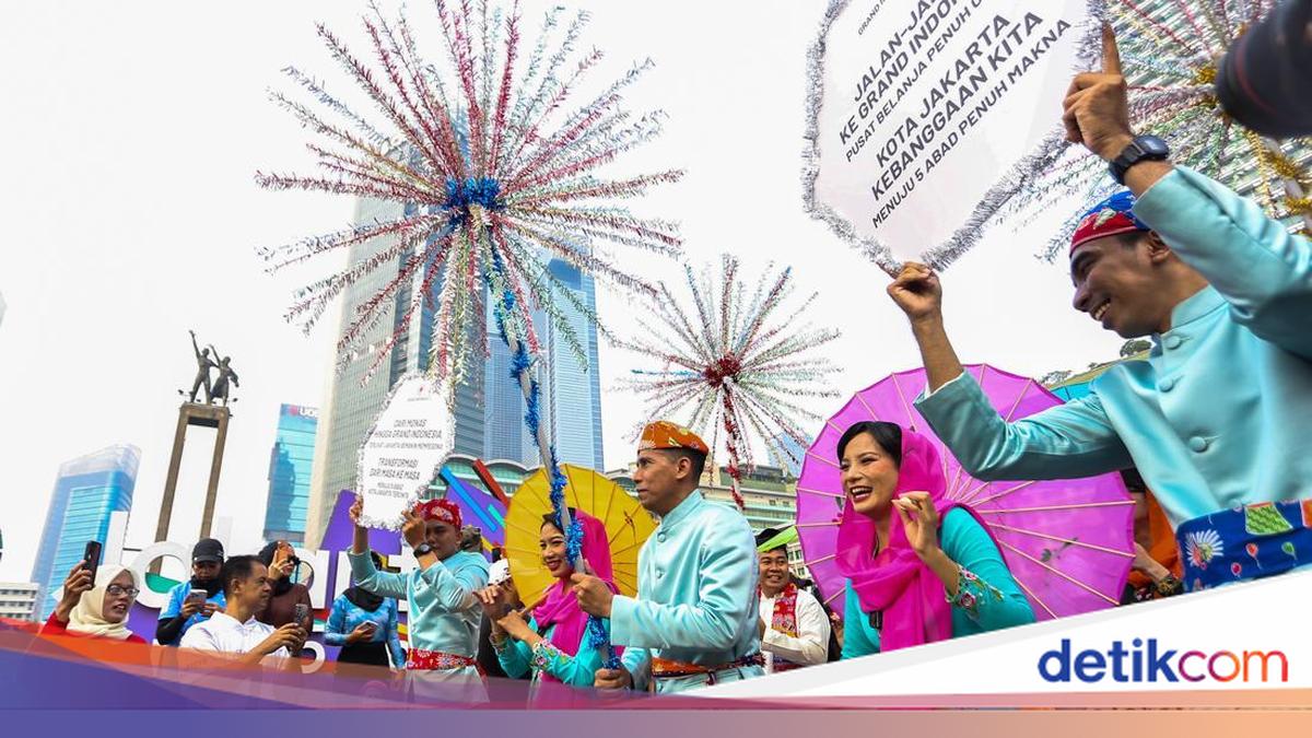 Rangkaian Acara Peluncuran Logo 5 Abad Jakarta di Bundaran HI