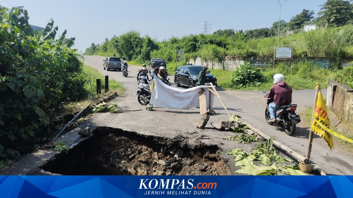 Penutupan Jalan Honggowongso Semarang Selama 45 Hari Akibat Jembatan Ambles