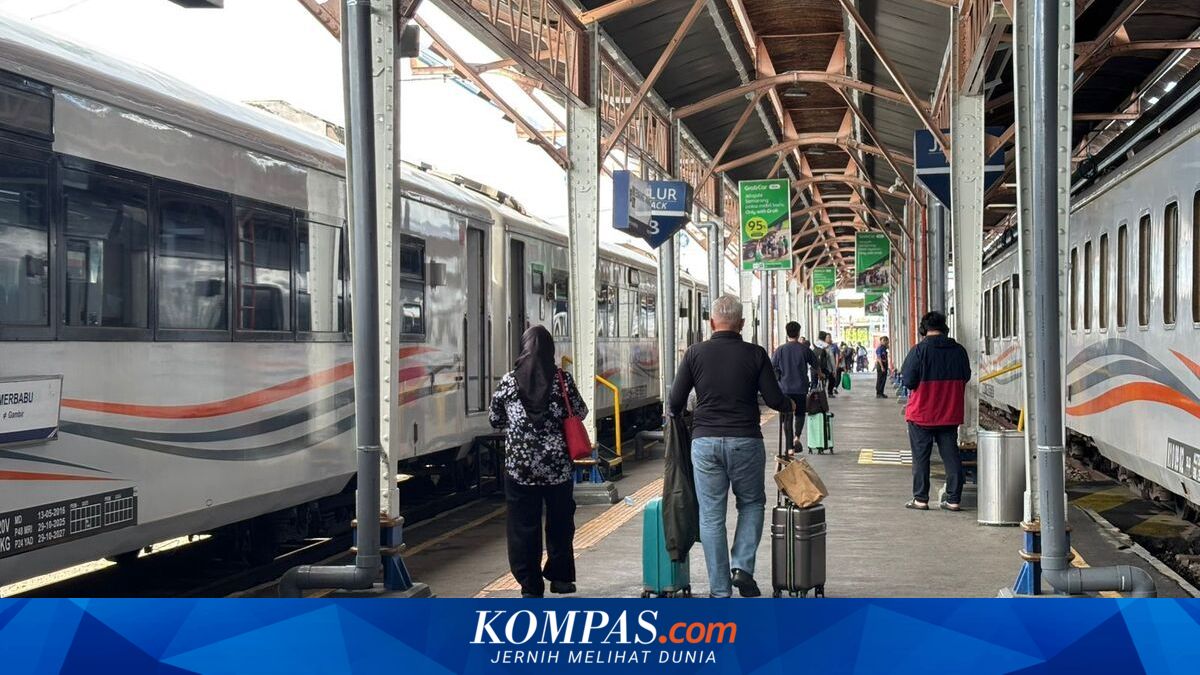 KAI Daop 4 Semarang Catat Layanan 7,2 Juta Pelanggan, Stasiun Tawang Paling Ramai