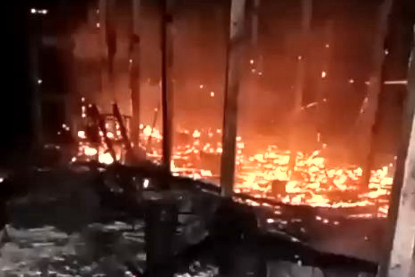 Kandang Ayam di Blitar Terbakar, Pemilik Mengalami Kerugian Hingga Rp 1 Miliar
