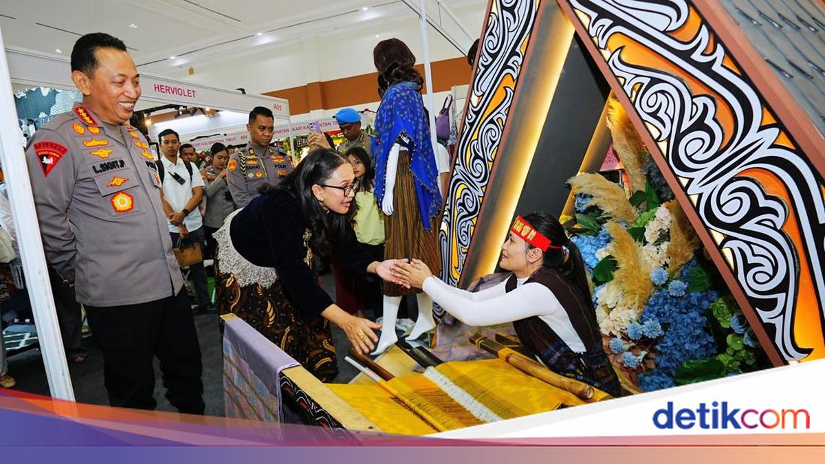 Kapolri dan Ketua Umum Bhayangkari Kunjungi Bazar KBN 2026 untuk Dukung UMKM