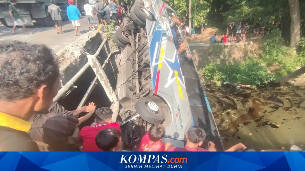 Kecelakaan Tragis Bus Sugeng Rahayu di Nganjuk, 27 Penumpang Terluka