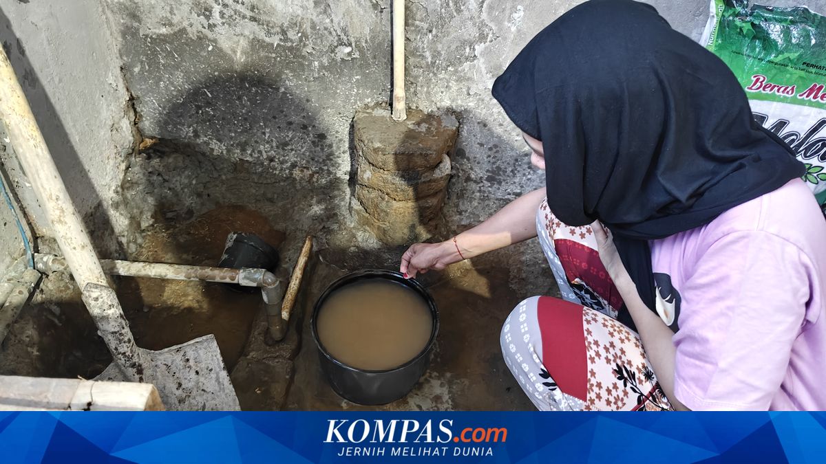 Krisis Air di Biringkanaya Makassar, Warga Terpaksa Gunakan Air Berwarna Kuning