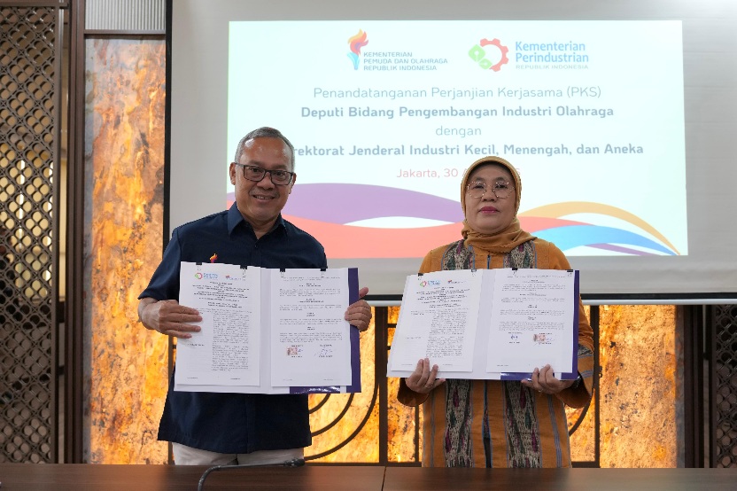 Kemenpora dan Kemenperin Perkuat Kerja Sama untuk Pengembangan Industri Olahraga dan Kepemudaan