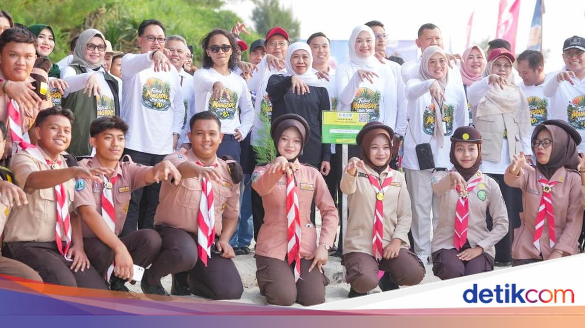 Khofifah Ajak Indonesia Jadi Negara Terdepan dalam Konservasi Hutan Mangrove