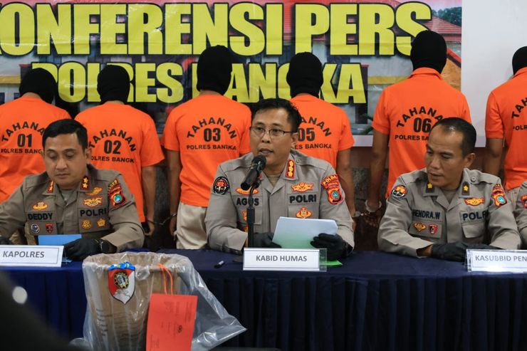 Delapan Tahanan Polres Bangka yang Melarikan Diri Berhasil Ditangkap Kembali dalam Waktu Singkat