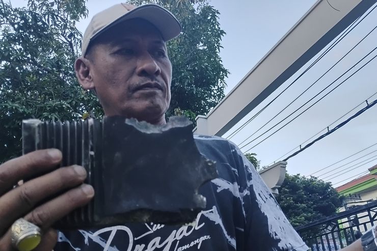 Ledakan Mengerikan di PT GWS Sidoarjo, Lima Rumah Warga Terdampak, Material Terlempar Jauh