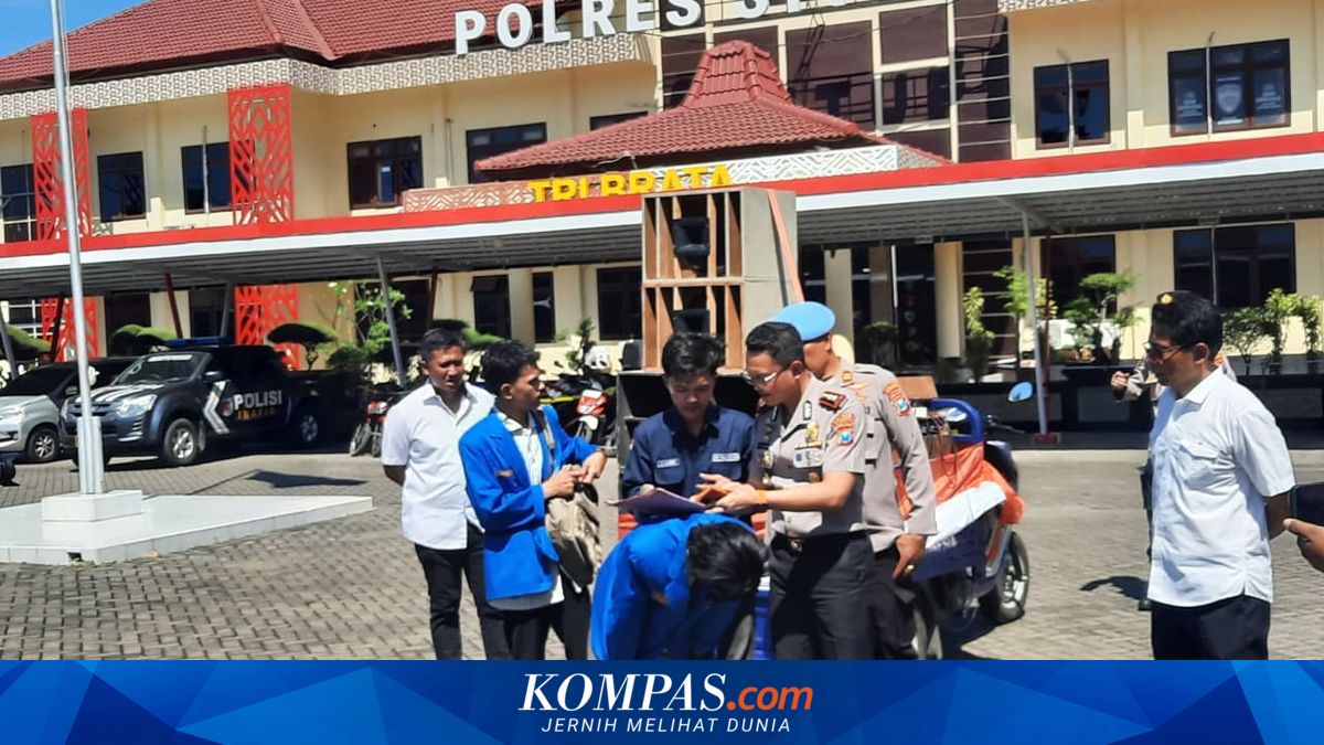 Aksi Mahasiswa Situbondo Tantang Polisi Ungkap Mafia BBM