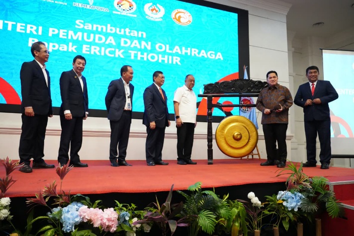 Menpora Erick Dorong PB Percasi Inovasi dalam Industri Olahraga dan Wisata Olahraga