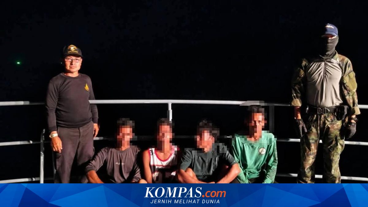 Kapal Nelayan Langkat Terbawa Arus Hingga Perairan Thailand, Dua Awak Memilih Berenang