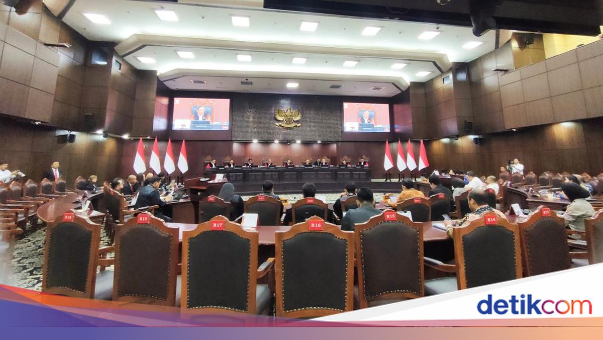 Sidang MK (Mulia/detikcom)