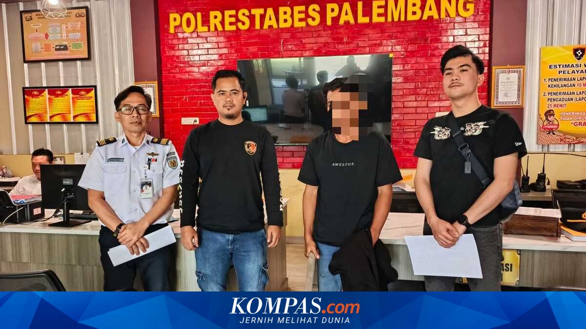 Pria Paruh Baya Ditangkap Setelah Mencuri Pipa Toilet di Stasiun LRT Palembang