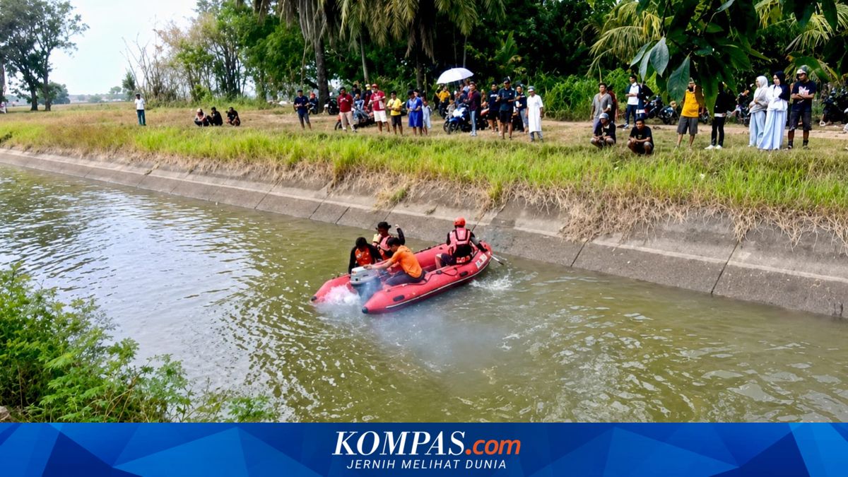 Pemuda Pesawaran Diduga Tenggelam Setelah Kendaraannya Terjun ke Saluran Irigasi