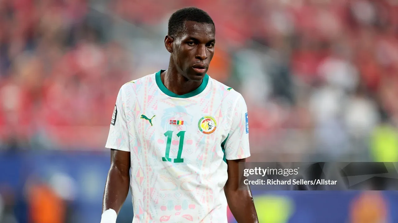 Nicolas Jackson sulit hengkang setelah Chelsea pasang harga tinggi untuk sang striker. (Foto: Richard Sellers/Sportsphoto/Allstar via Getty Images)