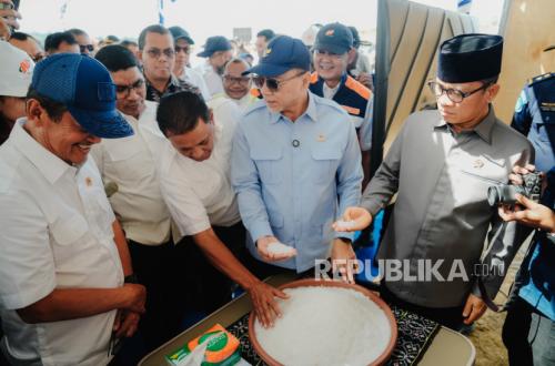 Pemerintah Percepat Realisasi Kawasan Sentra Industri Garam Nasional