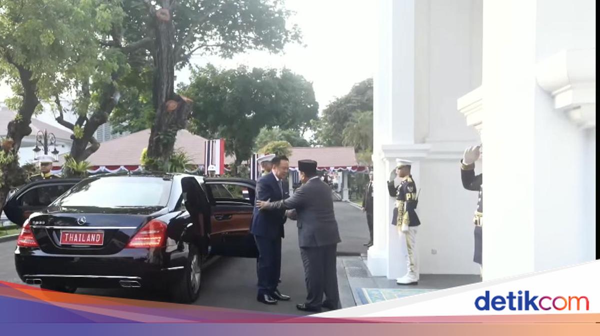Kunjungan Perdana Menteri Thailand ke Istana Merdeka Disambut Hangat oleh Prabowo
