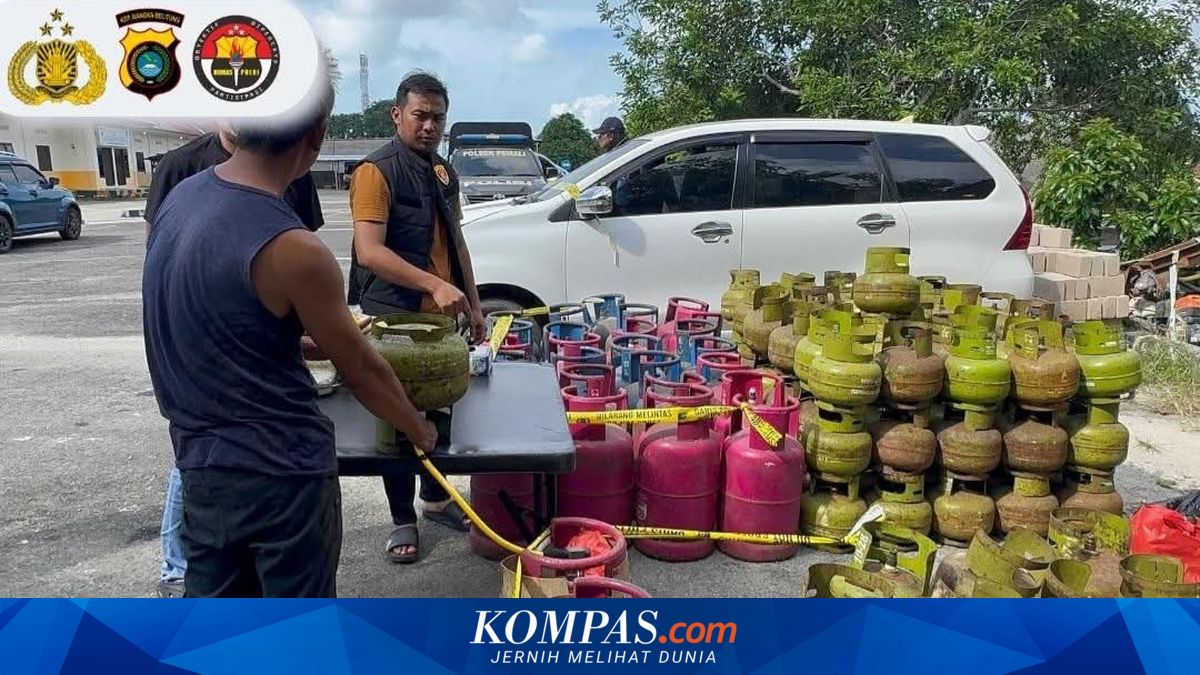 Penggerebekan Pengoplosan Gas Elpiji Subsidi di Bangka, Pelaku Raup Keuntungan Besar