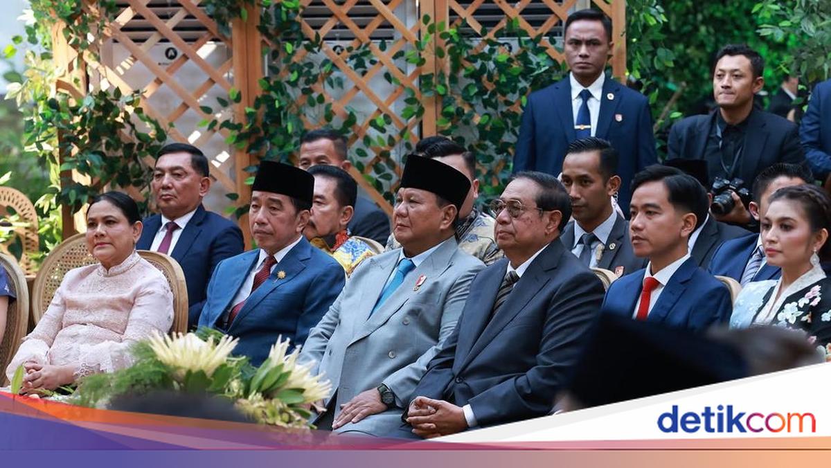 Prabowo Hadiri Pernikahan Putra Boy Thohir Bersama Jokowi