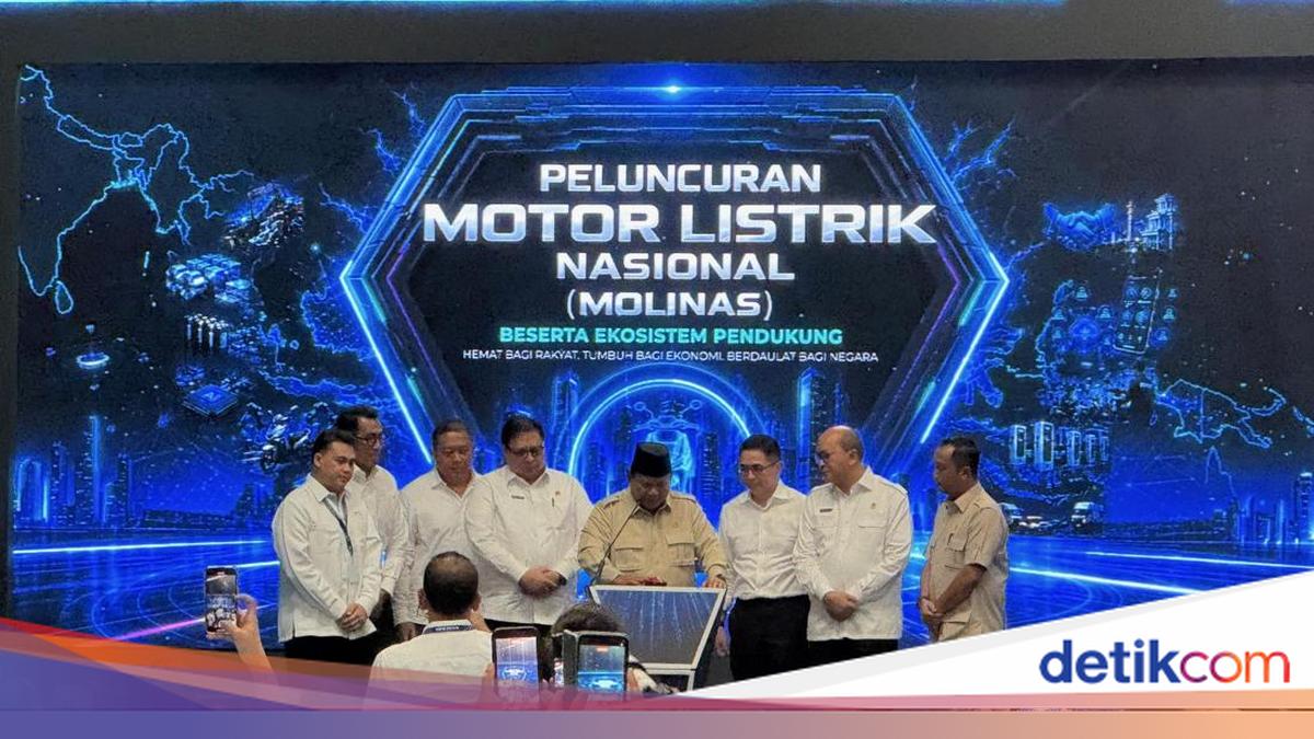 Prabowo Resmikan Peluncuran 20 Ribu Motor Listrik Nasional di Cikarang