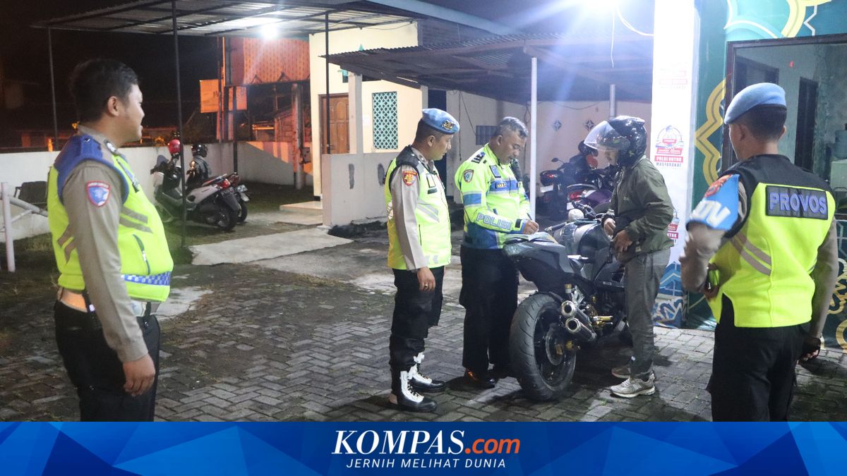 Razia Knalpot Brong di Salatiga, 24 Kendaraan Ditindak