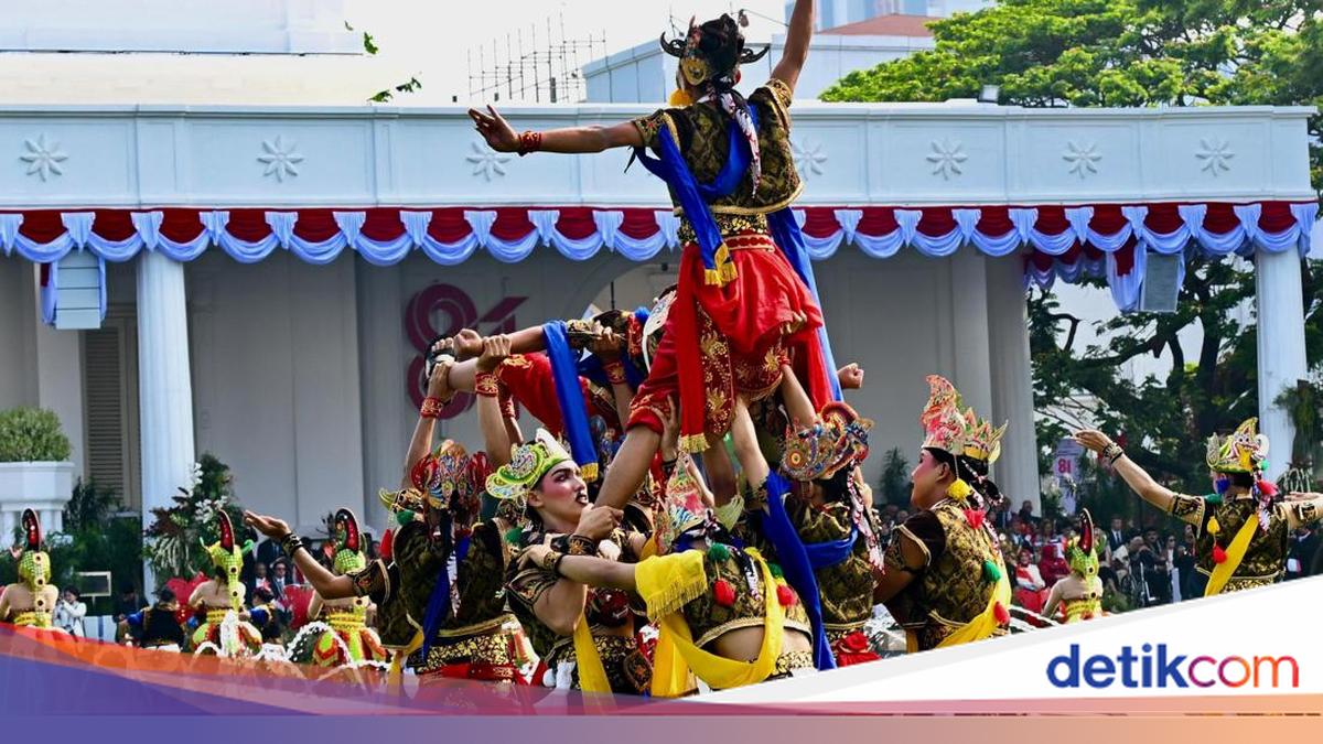 Kemeriahan Peringatan HUT Ke-81 RI, Prabowo Bergabung Nyanyikan 'Tanah Airku'