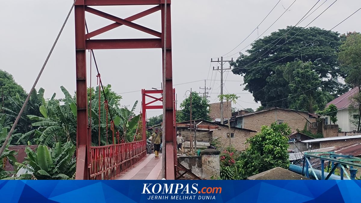 Jembatan Baru di Medan Selesaikan Masalah Pelajar Menyeberang Sungai