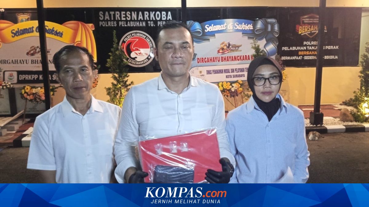 Tertarik Imbalan Rp 75.000, Pria Surabaya Ditangkap Saat Jadi Kurir Narkoba