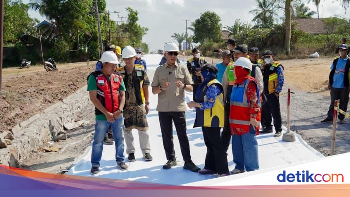 Gubernur Lampung Tinjau Proyek Perbaikan Jalan untuk Tingkatkan Kualitas Infrastruktur