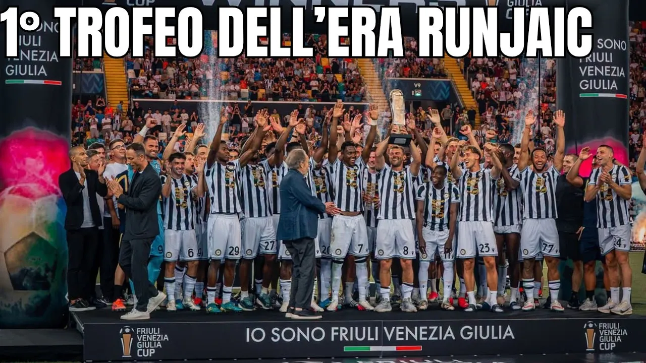 Udinese Raih Gelar Friuli Venezia Giulia Cup Setelah Menaklukkan Barcelona dan Nottingham