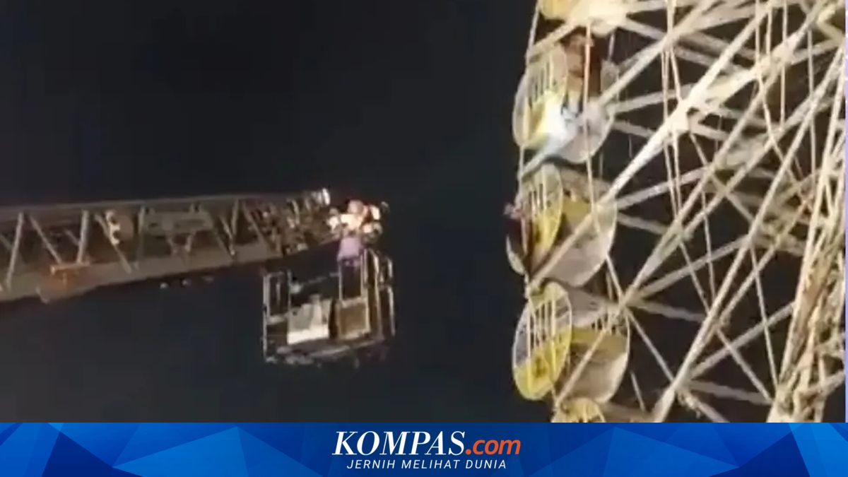 Insiden Bianglala di Pasar Malam Deli Serdang, 30 Pengunjung Terjebak dan Dievakuasi