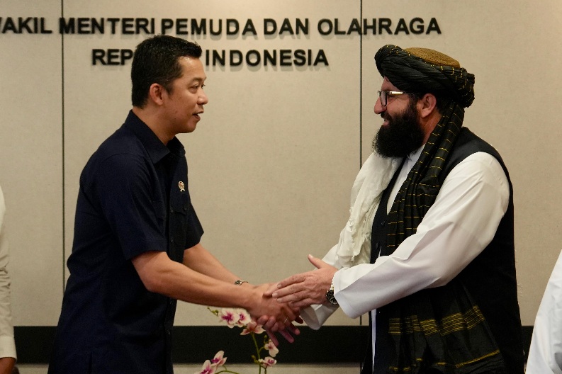 Wamenpora Taufik Hidayat Jalin Kerja Sama dengan Afghanistan dalam Sektor Olahraga