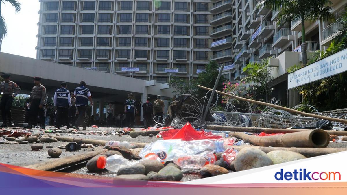 Kericuhan Melekat pada Eksekusi Hotel Sultan, Dua Tokoh Terluka