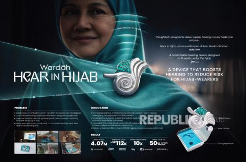 Wardah Mengukir Sejarah di Cannes Lion dengan Hear in Hijab, Alat Bantu Dengar untuk Wanita Berhijab