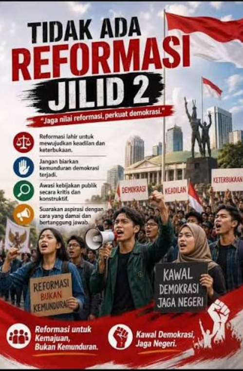 Waspada Propaganda di Era Digital, Masyarakat Diimbau Cermati Narasi Reformasi Jilid 2 Secara Kritis