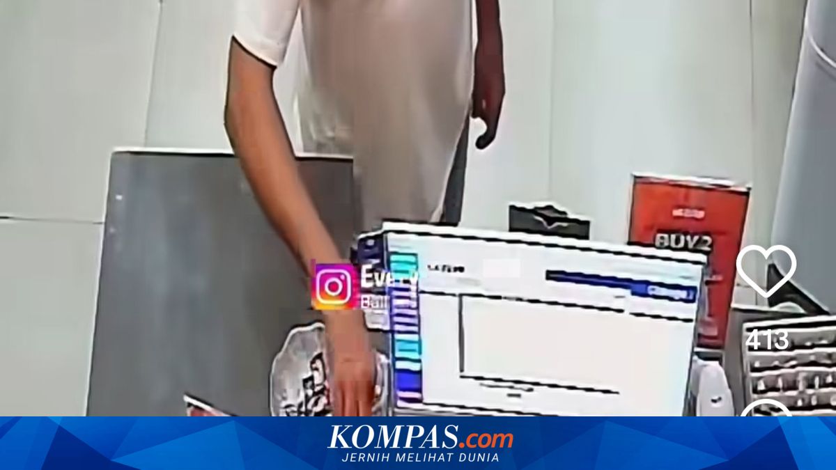 Pria Asing Diduga Curi Celana dan Uang di Toko Baju Badung, Aksinya Terekam CCTV
